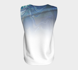 Canada Marble, Blue Green - Loose Tank Top