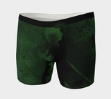 Earthtones Emerald Green - Mens Boxer Briefs