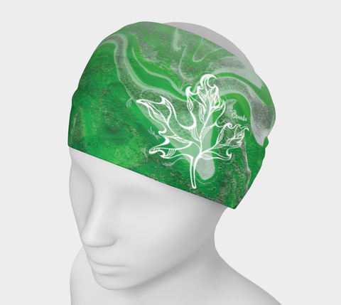 Canada Marble, Green - Headband
