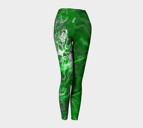 Canada Marble - Green - Leggings