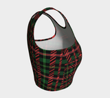 Tartan with a Twist, Festive - Crop Top