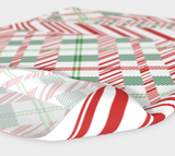 Tartan with a Twist, Candy Cane - Headband