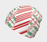 Tartan with a Twist, Candy Cane - Beanie
