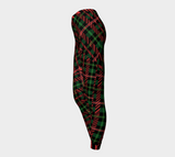 Tartan with a Twist, Festive - Leggings