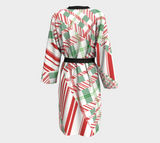 Tartan with a Twist, Candy Cane - Peignoir