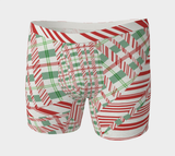 Tartan with a Twist, Candy Cane - Boxer Briefs