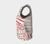 Tartan with a Twist, Candy Cane - Tank Top