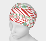 Tartan with a Twist, Candy Cane - Headband