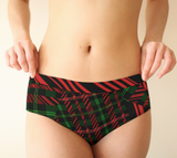 Tartan with a Twist, Festive - Cheeky Briefs