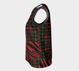 Tartan with a Twist, Festive - Tank Top