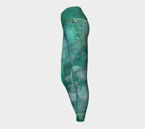Hosta Amazonite - Yoga Leggings