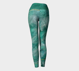 Hosta Amazonite - Yoga Leggings