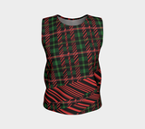 Tartan with a Twist, Festive - Tank Top