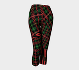 Tartan with a Twist, Festive - Capris