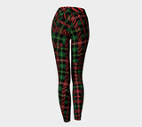 Tartan with a Twist, Festive - Leggings