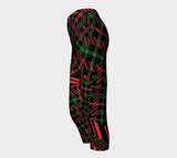 Tartan with a Twist, Festive - Capris