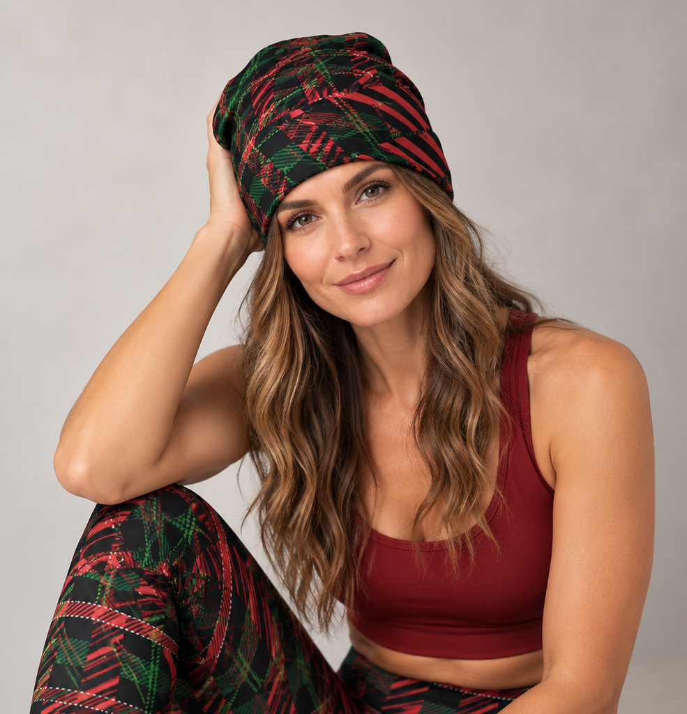 Tartan with a Twist, Festive - Beanie