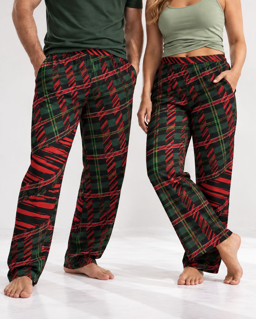 Tartan with a Twist, Festive - Lounge Pants