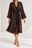 Tartan with a Twist, Festive - Peignoir