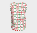 Tartan with a Twist, Candy Cane - Tank Top