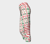 Tartan with a Twist, Candy Cane - Capris