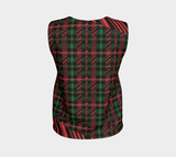 Tartan with a Twist, Festive - Tank Top