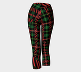 Tartan with a Twist, Festive - Capris
