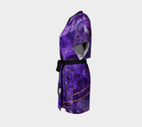 Lilac Amethyst - Draped Kimono