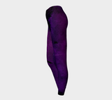 Earthtones Amethyst Purple - Leggings