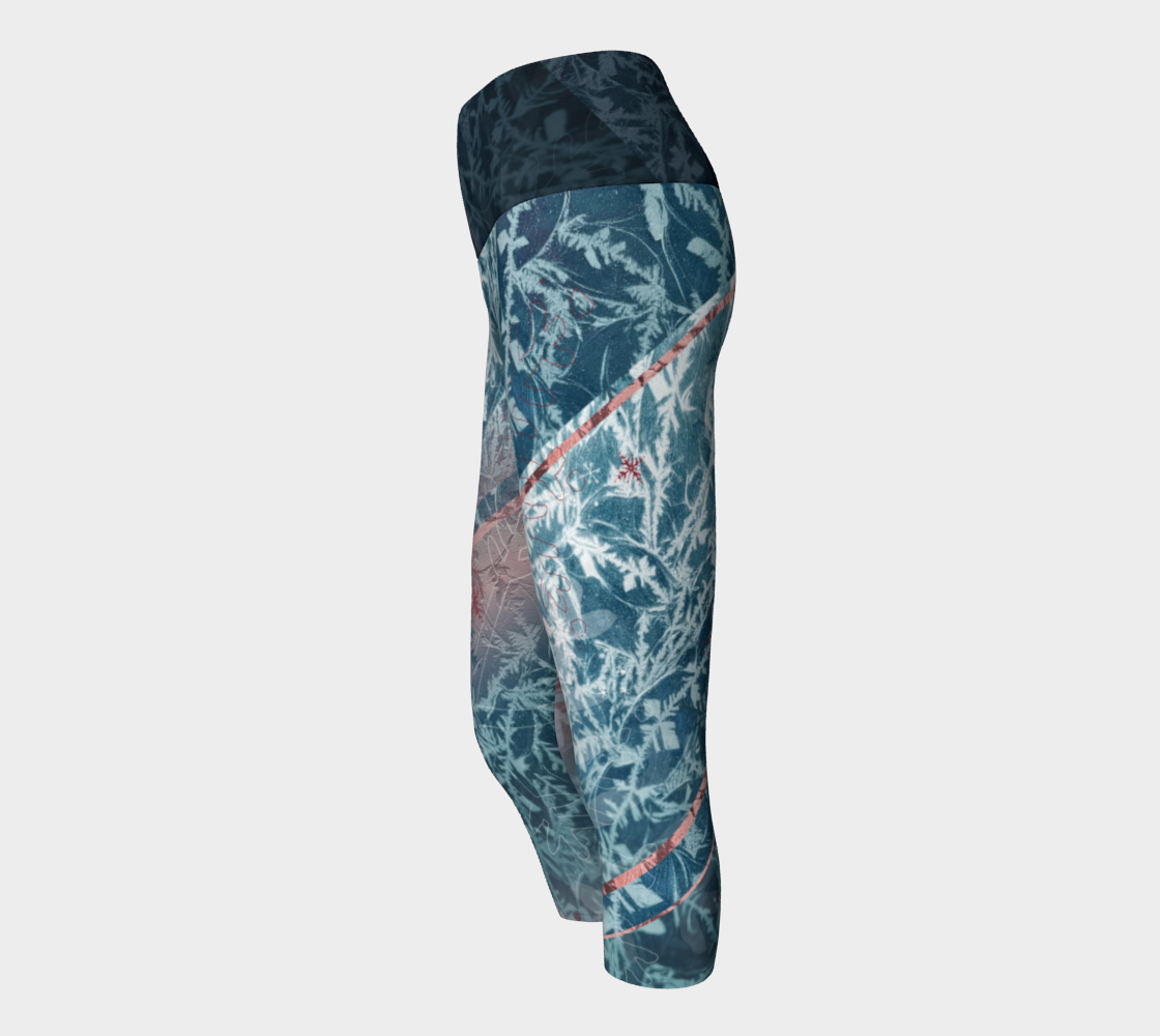 Strength of Ice - Yoga Leggings – Kristina Benson Art