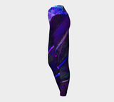 Mosaic of Me, Purple Dark - Yoga Leggings