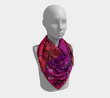 I Rise Red - Scarf 36" Square