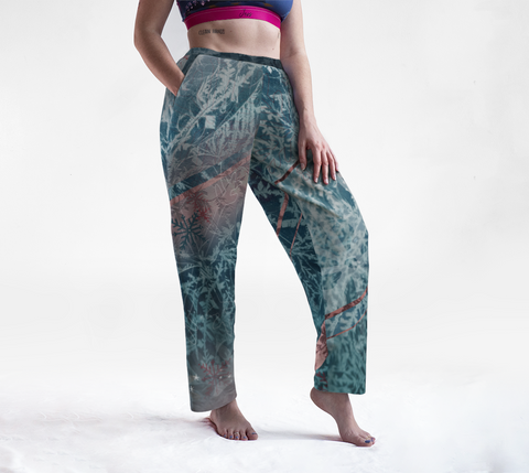 Strength of Ice - Yoga Leggings – Kristina Benson Art