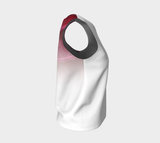 Canada Marble, Pink Red - Loose Tank Top