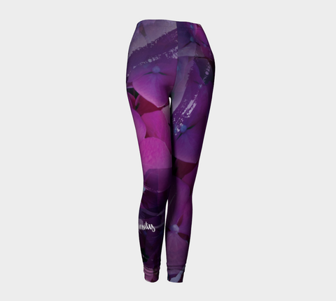 Mosaic of Me, Purple Light - Yoga Leggings – Kristina Benson Art