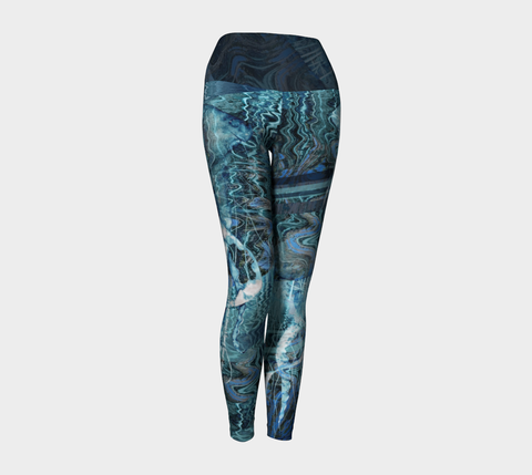 Strength of Ice - Yoga Leggings – Kristina Benson Art