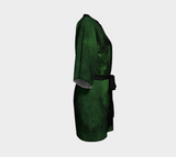 Earthtones Emerald Green - Kimono Robe