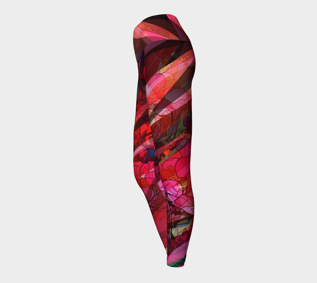 Multi-Coloured Stretchy Leggings – The Painter – Bodhi Me