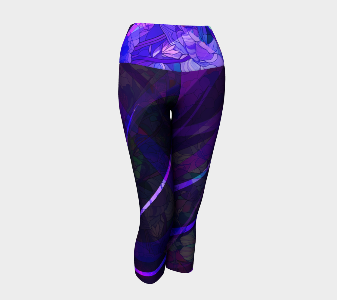 Purple capris clearance