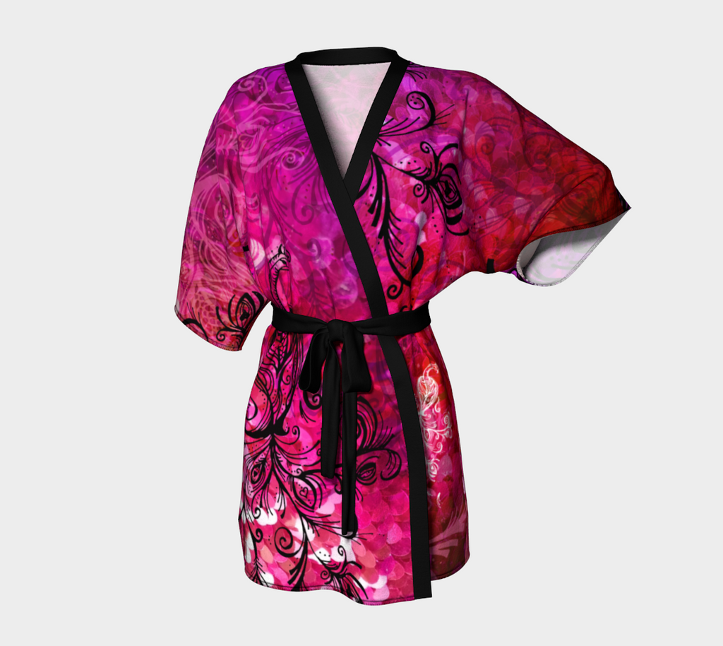 I Rise Red - Kimono Robe
