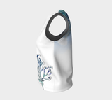 Canada Marble, Blue Green - Loose Tank Top