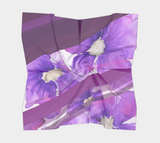 Clematis Painting - Square Scarf