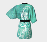I Rise Green - Kimono Robe