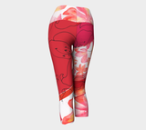 Lily Painting - Yoga Capris