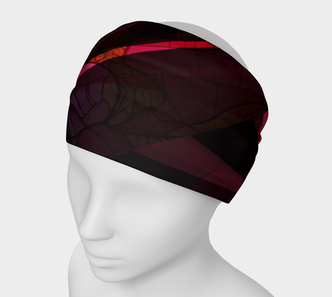 Mosaic of Me, Red Dark - Headband